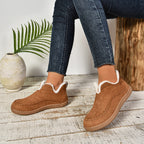 2026 Winter New Arrival: Women's Warm, Solid-Color, Thickened Cotton Shoes